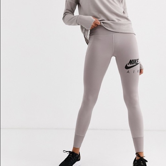 nike air women's running crop leggings